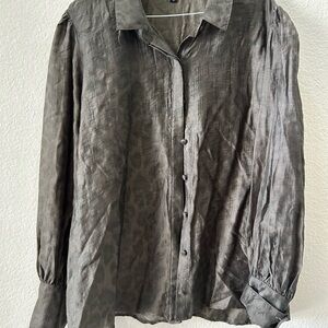 GUESS Women’s Button-Up Blouse